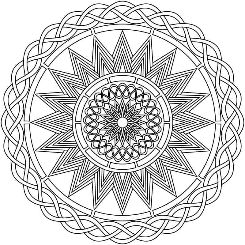 4 Free Coloring Pages for Adults - Midlife Healthy Living