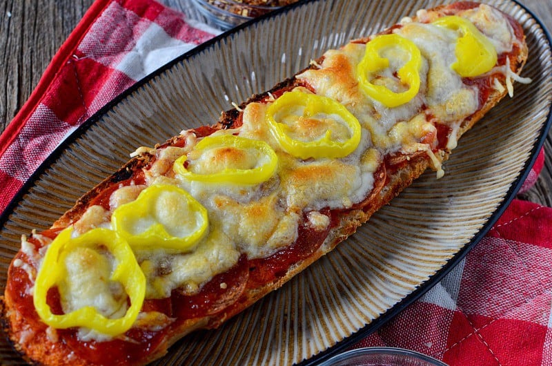 Easy Pizza Sub Recipe Midlife Healthy Living