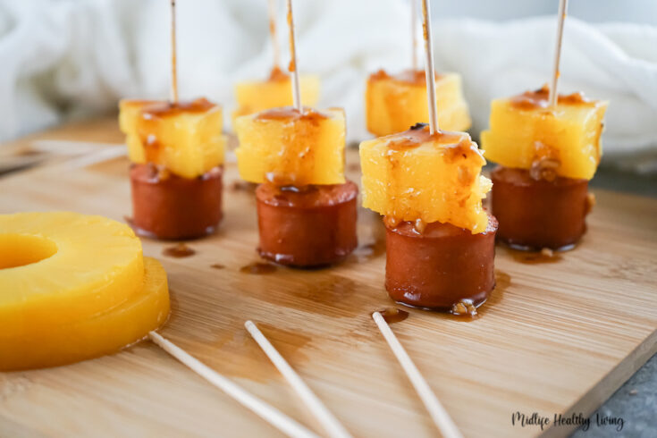 Featured image showing the finished pineapple bites ready to serve or eat.