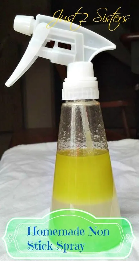 Homemade Nonstick Spray Quick, Easy, and Frugal!