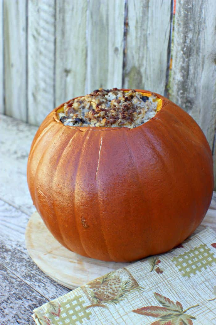 Dinner in a Pumpkin Recipe