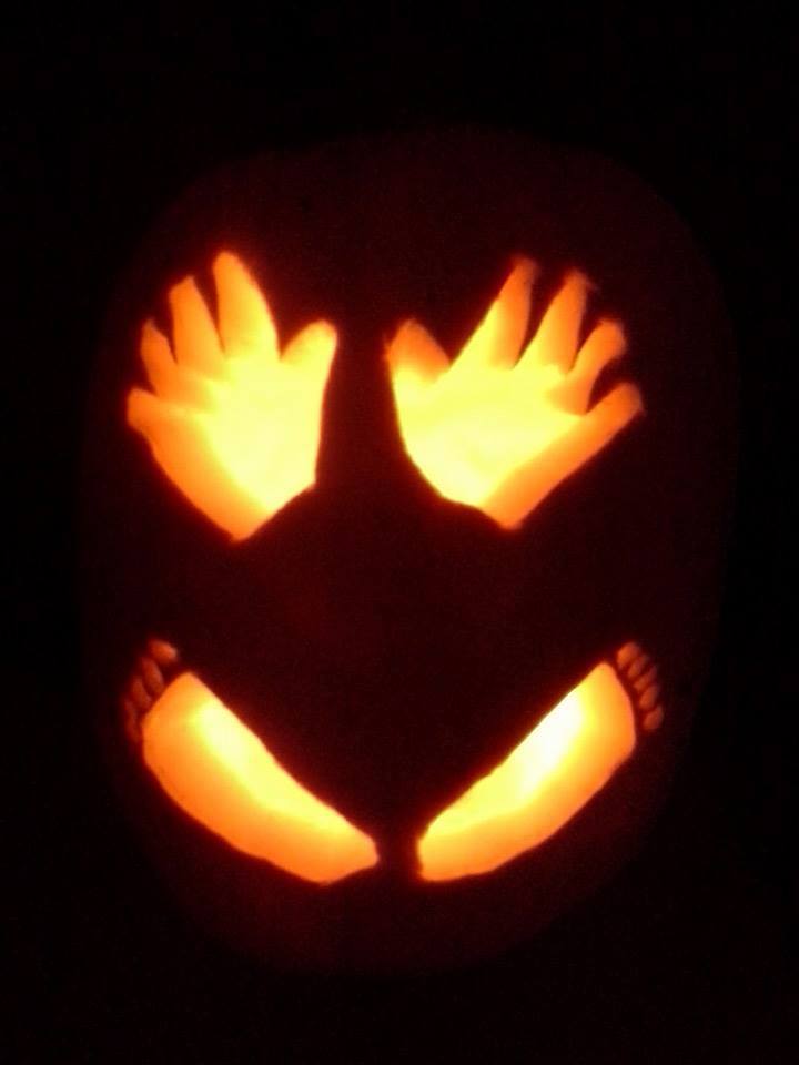 Baby’s 1st Halloween Pumpkin Carving Ideas