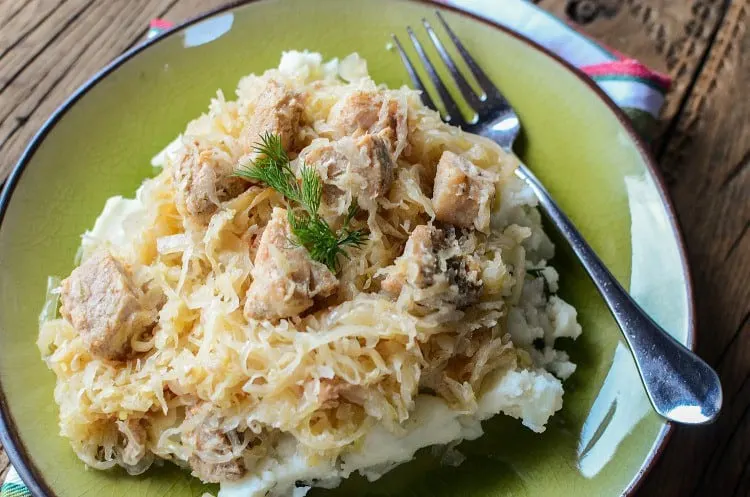 crock-pot-pork-sauerkraut