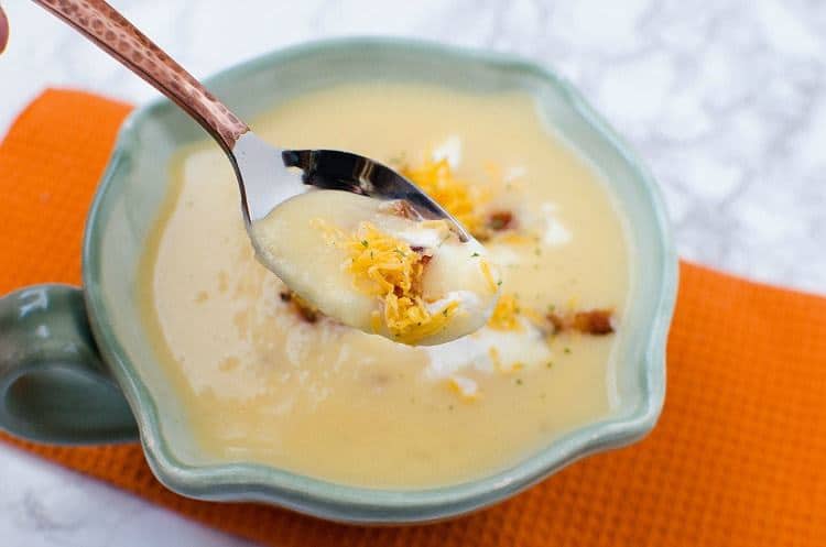 Crock Pot Loaded Baked Potato Soup Recipe