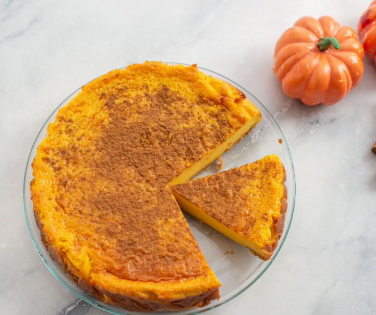 Self Crust Pumpkin Pie For Weight Watchers