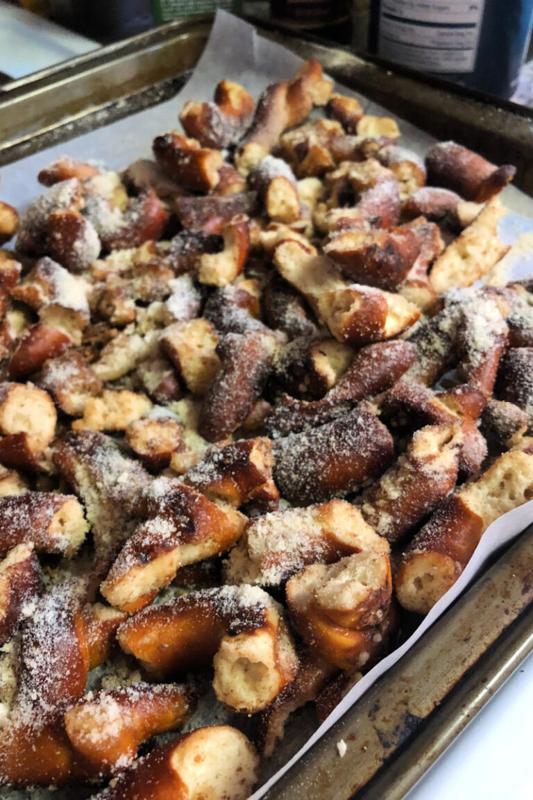 Garlic Onion Seasoned Pretzels