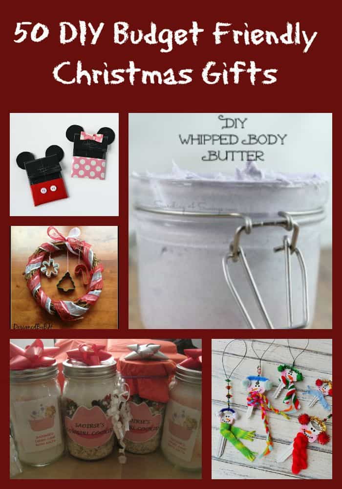 50 DIY Budget Friendly Christmas Gifts