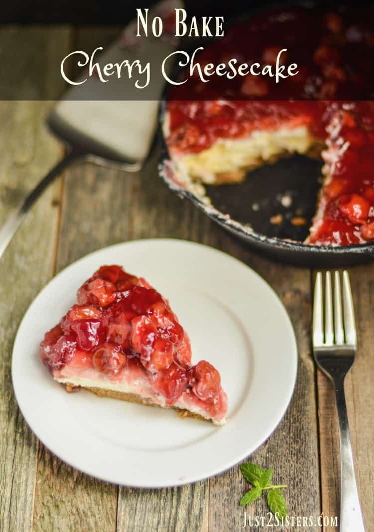 This No Bake Cherry Cheesecake dessert is something I have been making for 25+ years. It’s been a family favorite for a long time and I make sure the ingredients are always on hand.