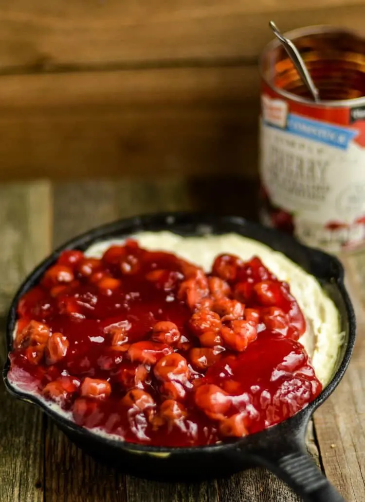 This No Bake Cherry Cheesecake dessert is something I have been making for 25+ years. It’s been a family favorite for a long time and I make sure the ingredients are always on hand.