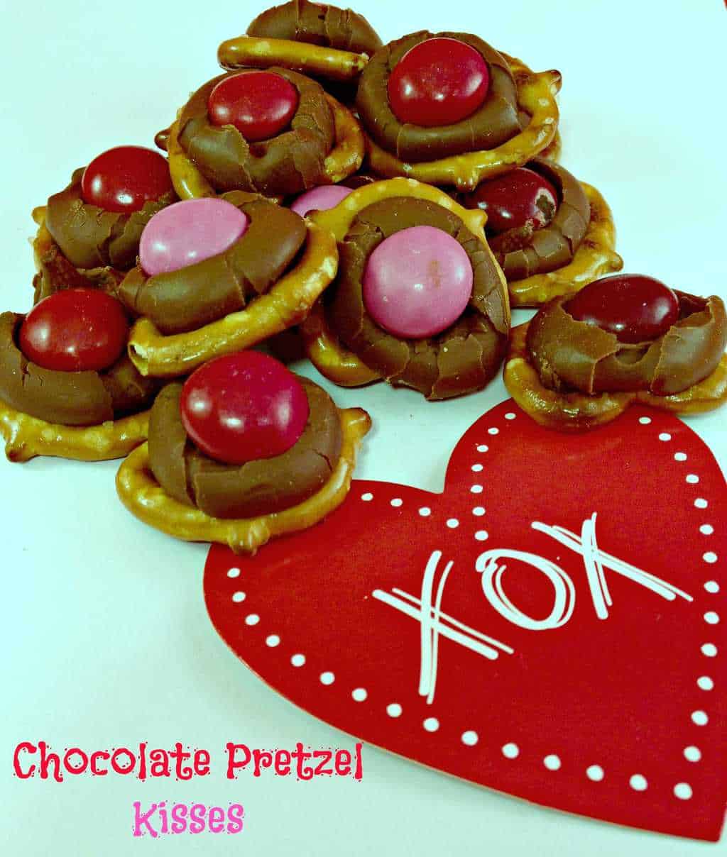 Chocolate Pretzel Kisses