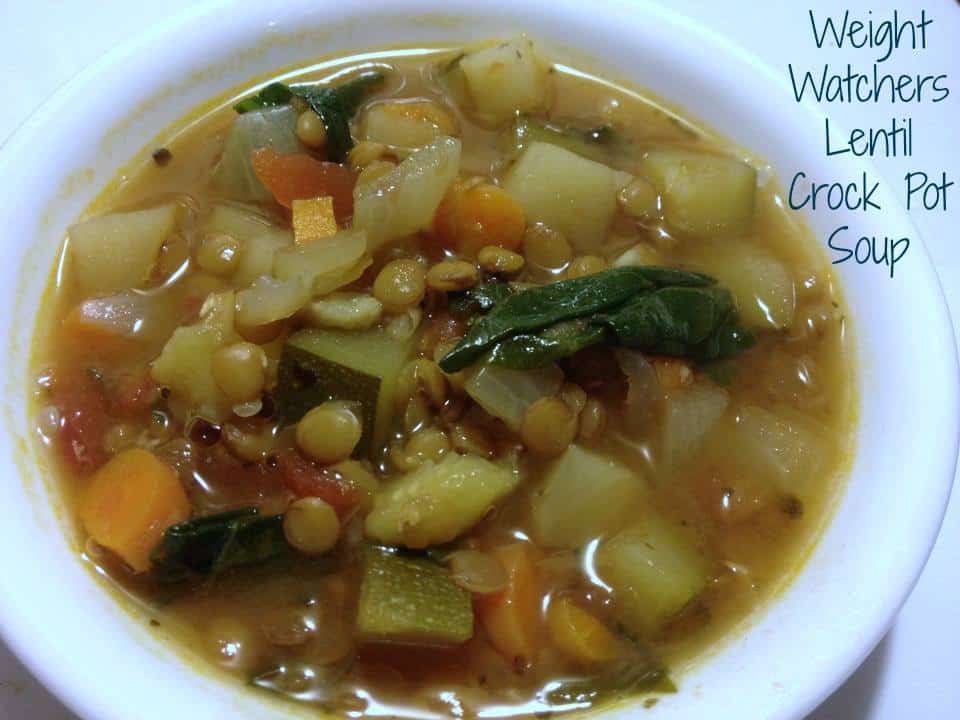 Crock Pot Vegetable Soup Weight Watchers