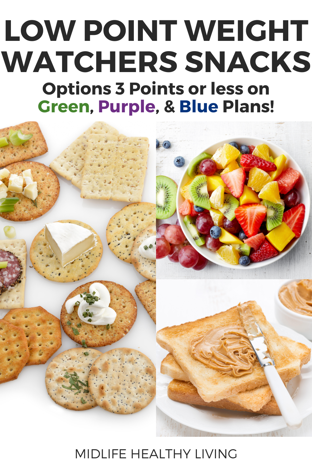 Weight Watchers Low Point Snacks - 20 Snacks Under 3 Points!