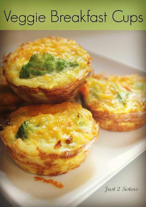 Veggie Breakfast Cups Recipe