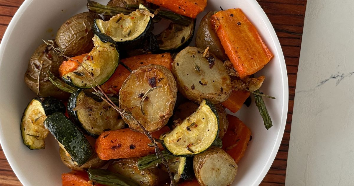 balsamic roasted root vegetables sm