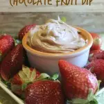 Sometimes nothing but a sweet taste of chocolate will do to curb those cravings. But you don't want to sabotage your healthier eating.  This Skinny Chocolate Fruit dip is delicious and thick- indulging your sweet tooth without padding your waist.