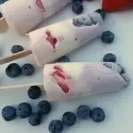 frozen yogurt pops