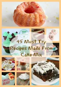 45 Must Try Recipes Made From Cake Mix