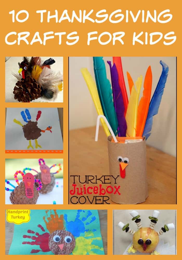 10 Thanksgiving Crafts For Kids 