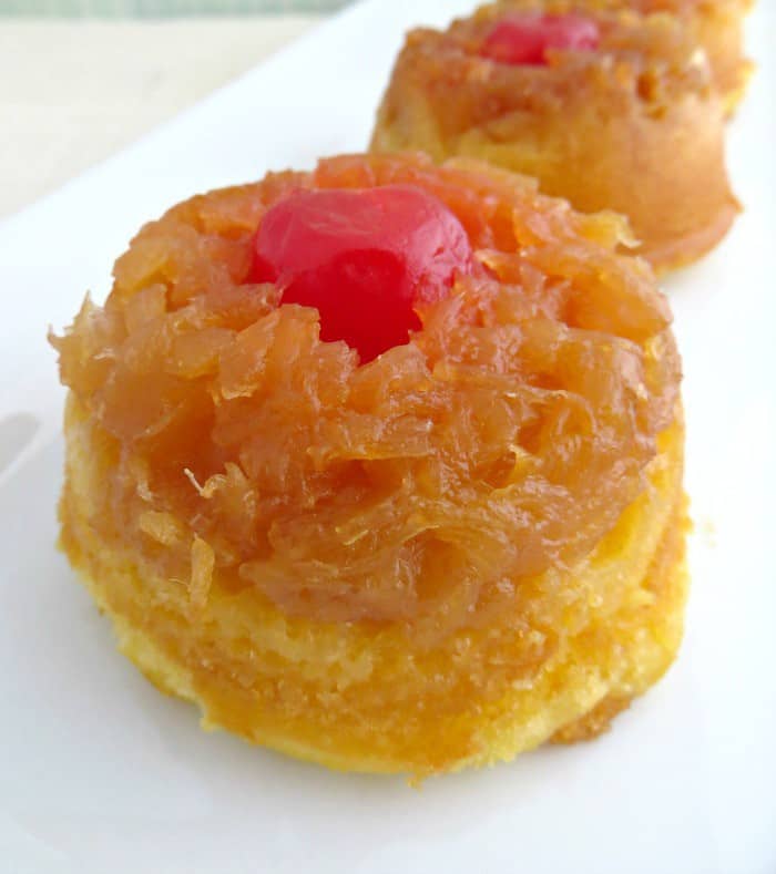 Pineapple Upside Down Cupcakes 