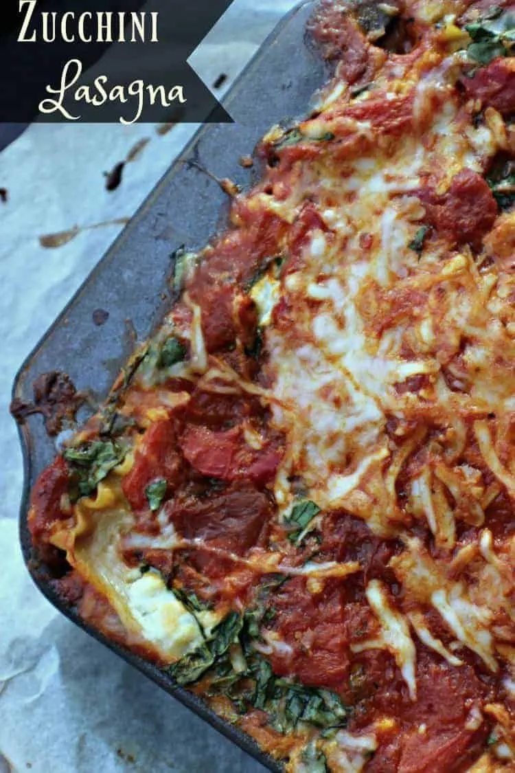 Enjoy this delicious zucchini lasagna as part of your healthy eating plan. 