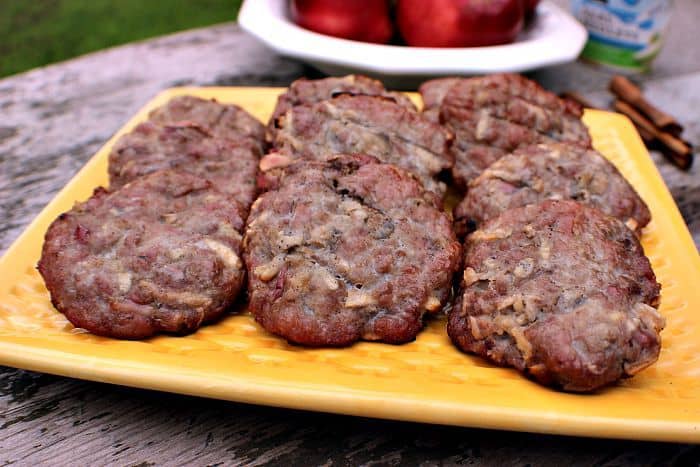 Homemade Turkey Apple Cinnamon Sausage