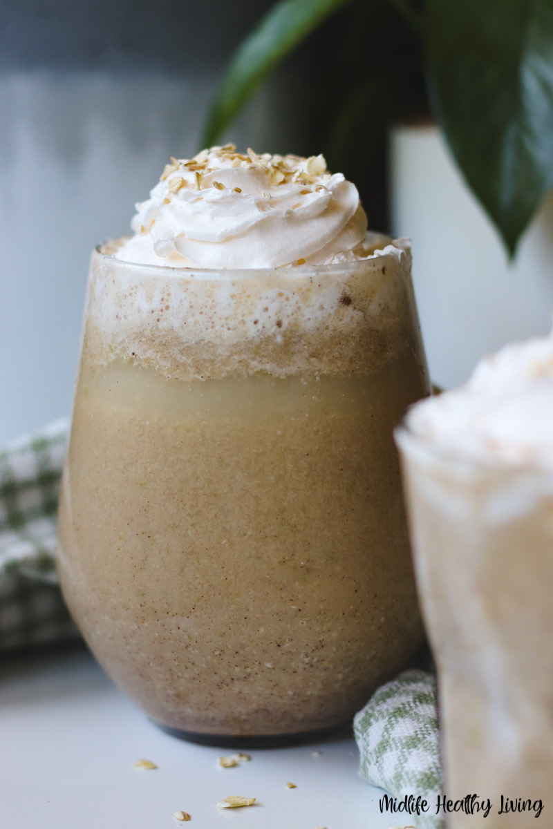 finished apple pie smoothie