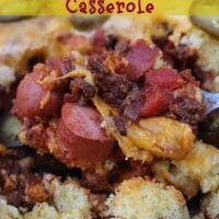 Spicy Chili Dog Casserole