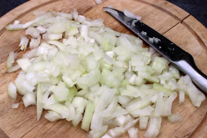 Spicy Chili Dog Casserole Onions