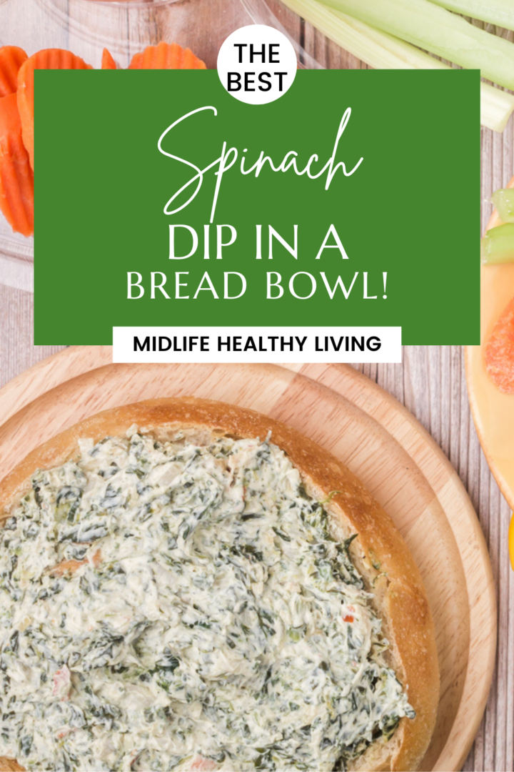 Spinach Dip Bread Bowl Recipe