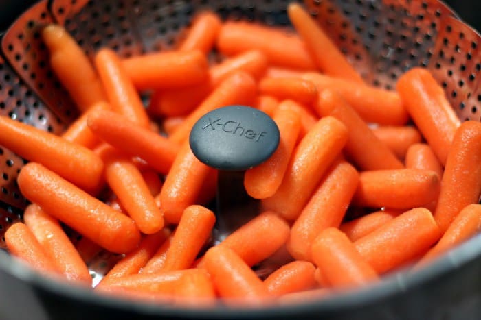 Perfectly Steamed Carrots
