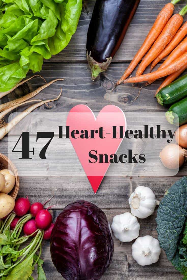 47 Heart Healthy Snacks. Grab this printable list and eat better on a healthy lifestyle journey. 