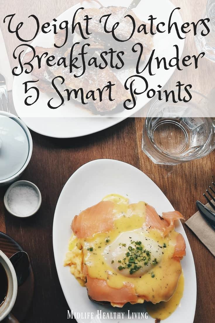 Weight Watchers Breakfasts Under 5 Smart Points. Breakfasts that will start your day off on the right foot! Weight Watchers Breakfasts Under 5 Smart Points