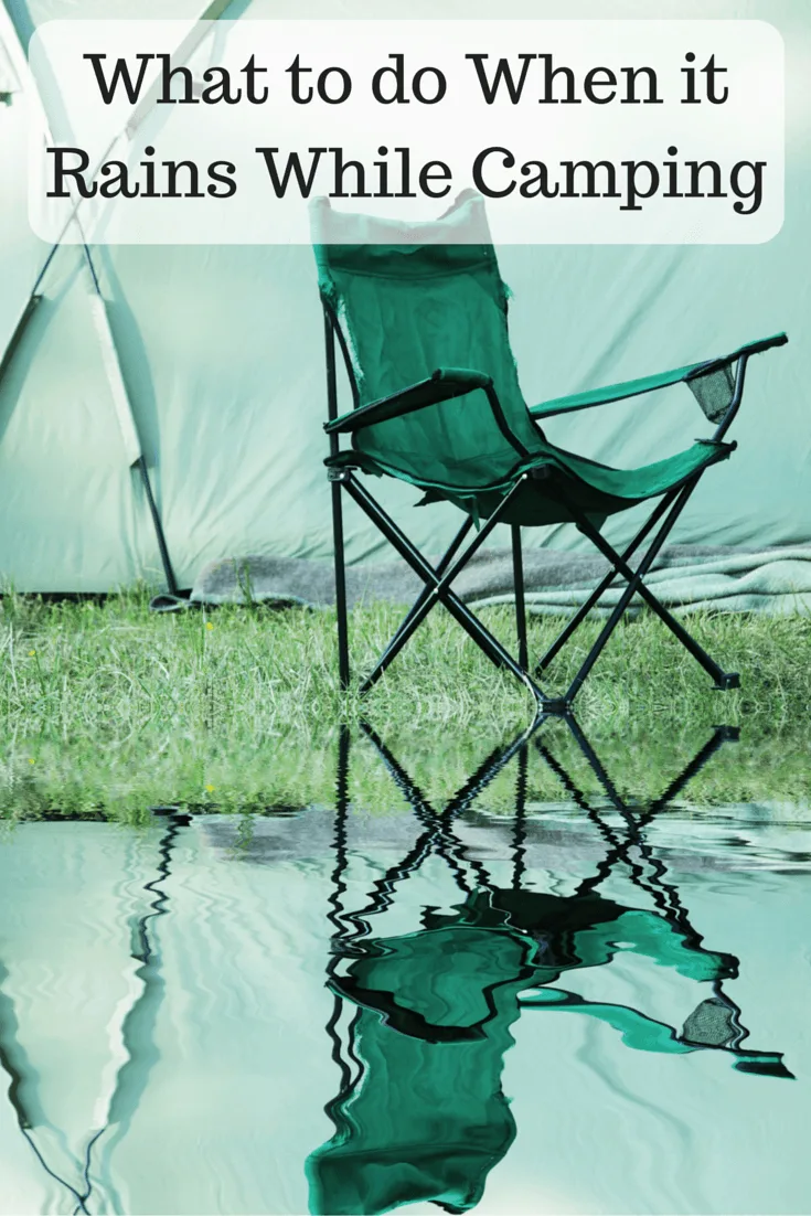What to do When it Rains While Camping just2sisters.com