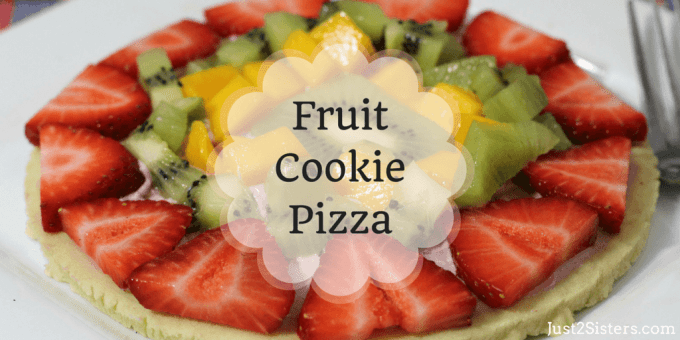 Fruit Cookie Pizza
