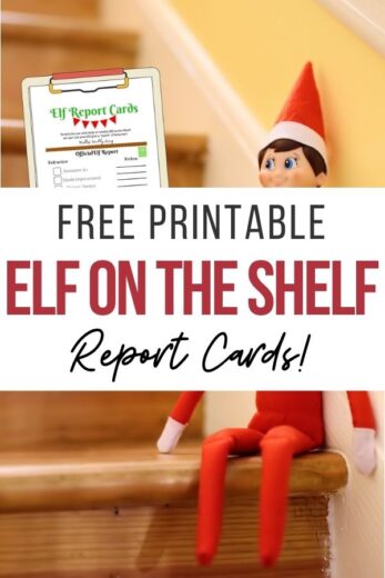 Elf on the Shelf Report Card Printable