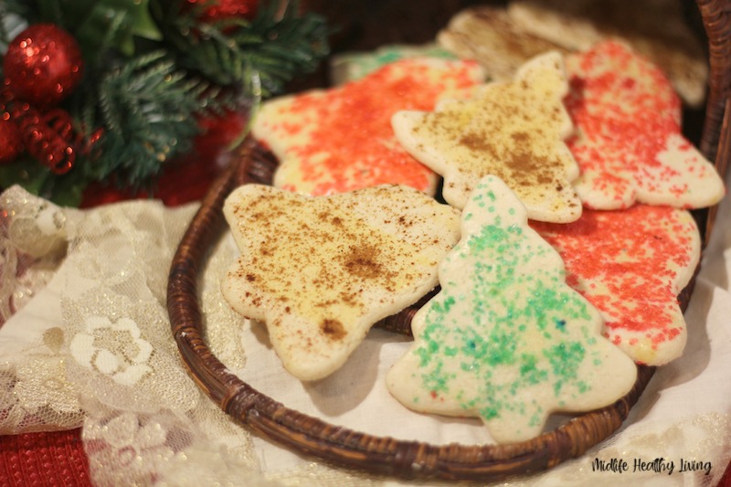 another look at the finished sand tart cookies ready to eat. 