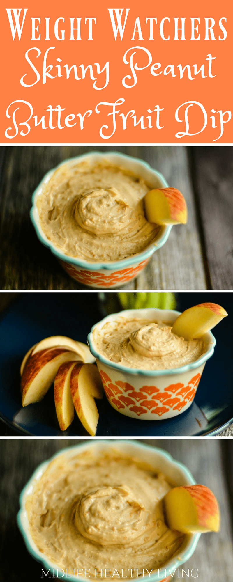 Skinny Peanut Butter Fruit Dip Recipe is easy to make and tastes great. It takes just two simple ingredients and you will have yourself a delicious and nutritious snack to dip with fruit or eat by the spoonful! 