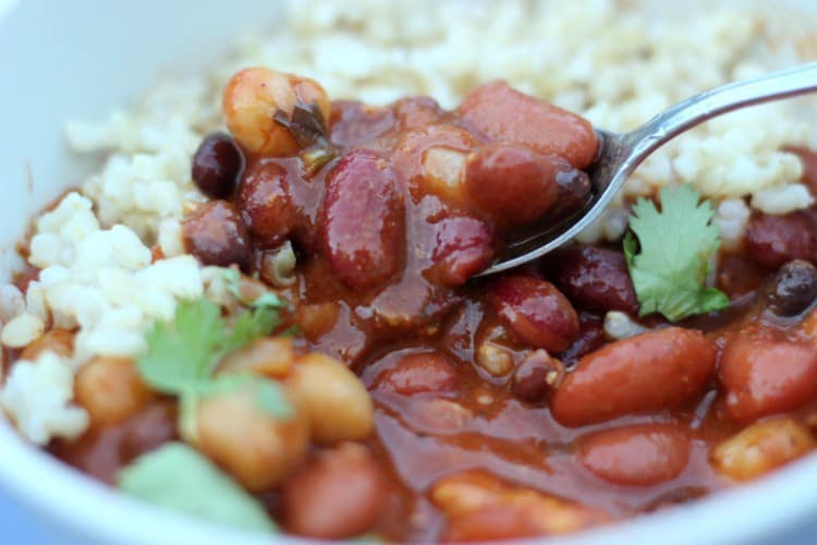 Slow Cooker Chicken Chili Recipe