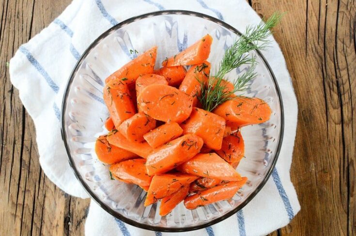 Need a flavorful side dish for your next big meal? You can't go wrong with these Buttery Dill Carrots. They are a little more than the regular buttered carrots you may be used to making.