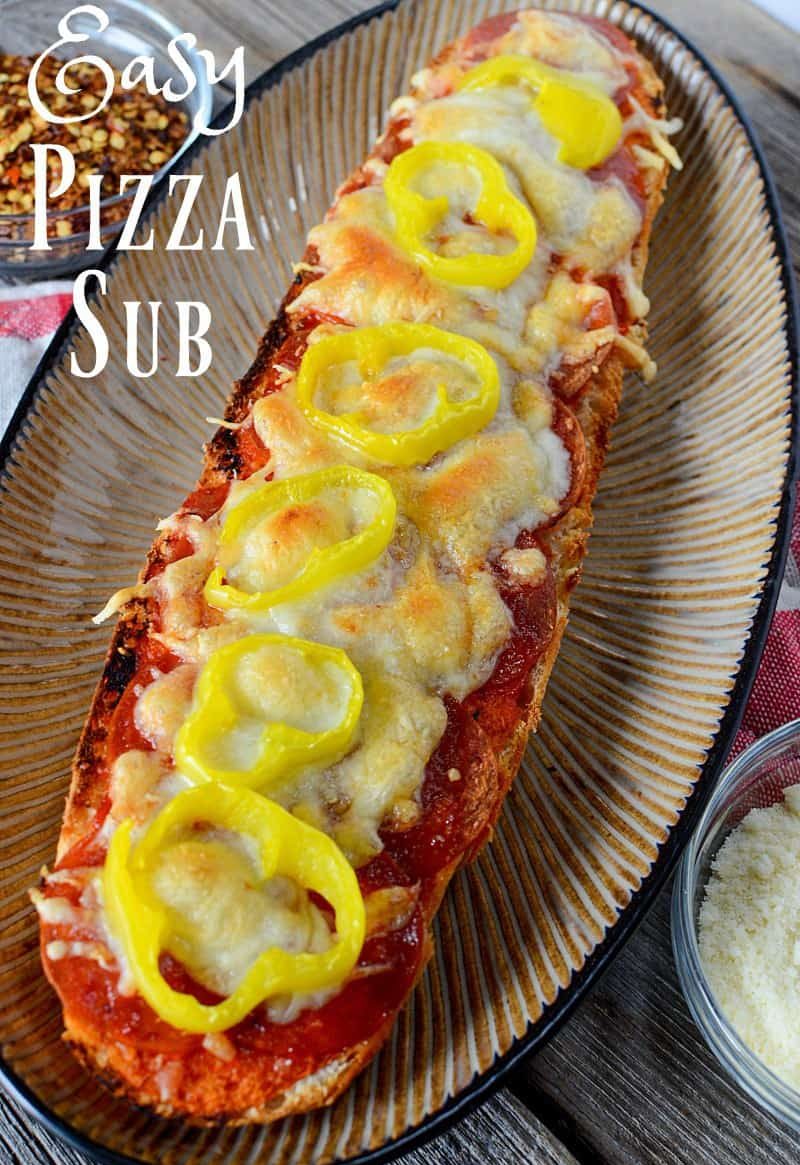 Easy Pizza Sub Recipe