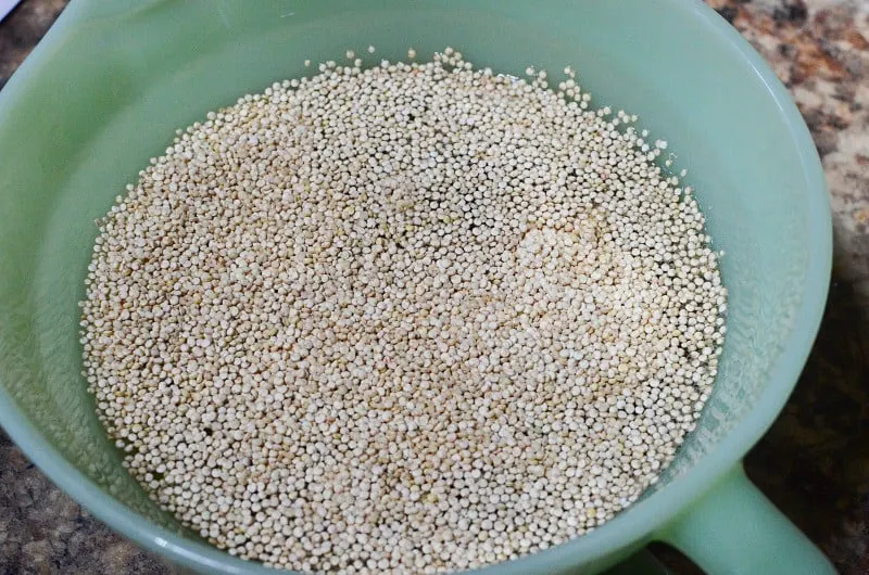 rinse-quinoa