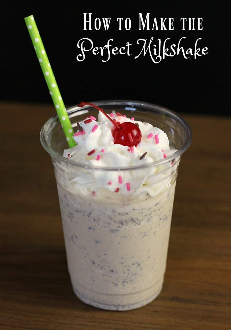 How to Make the Perfect Milkshake