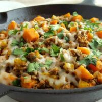 Ground Turkey Sweet Potato Skillet