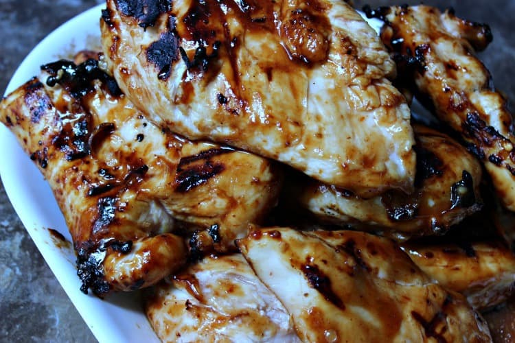 Charcoal Grilled BBQ Chicken Breast Recipe