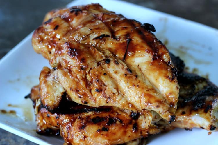 Charcoal Grilled BBQ Chicken Breast Recipe