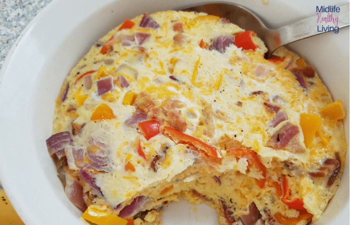 Make our Weight Watchers Breakfast Casserole in the Instant Pot in just 5 minutes! This is a great easy recipe that makes mornings easy to manage! Only 5 SmartPoints per serving makes this a perfect breakfast recipe!