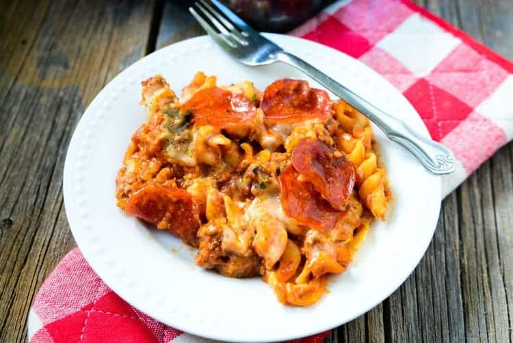 Weight Watchers Pepperoni Pizza Casserole Recipe