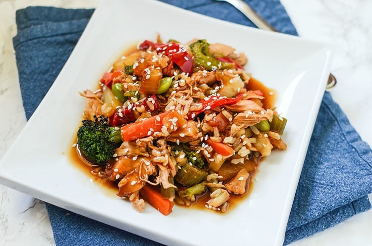 WW Teriyaki Chicken Casserole Recipe