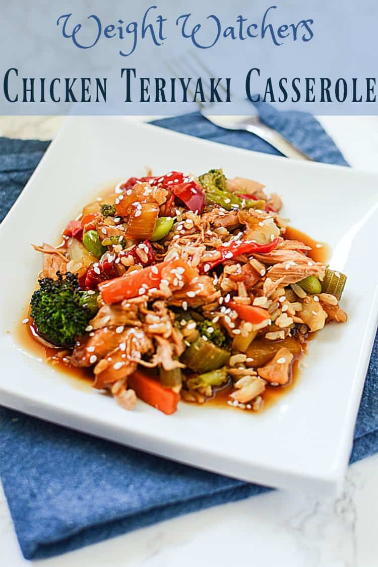 Weight Watchers Teriyaki Chicken Casserole Recipe