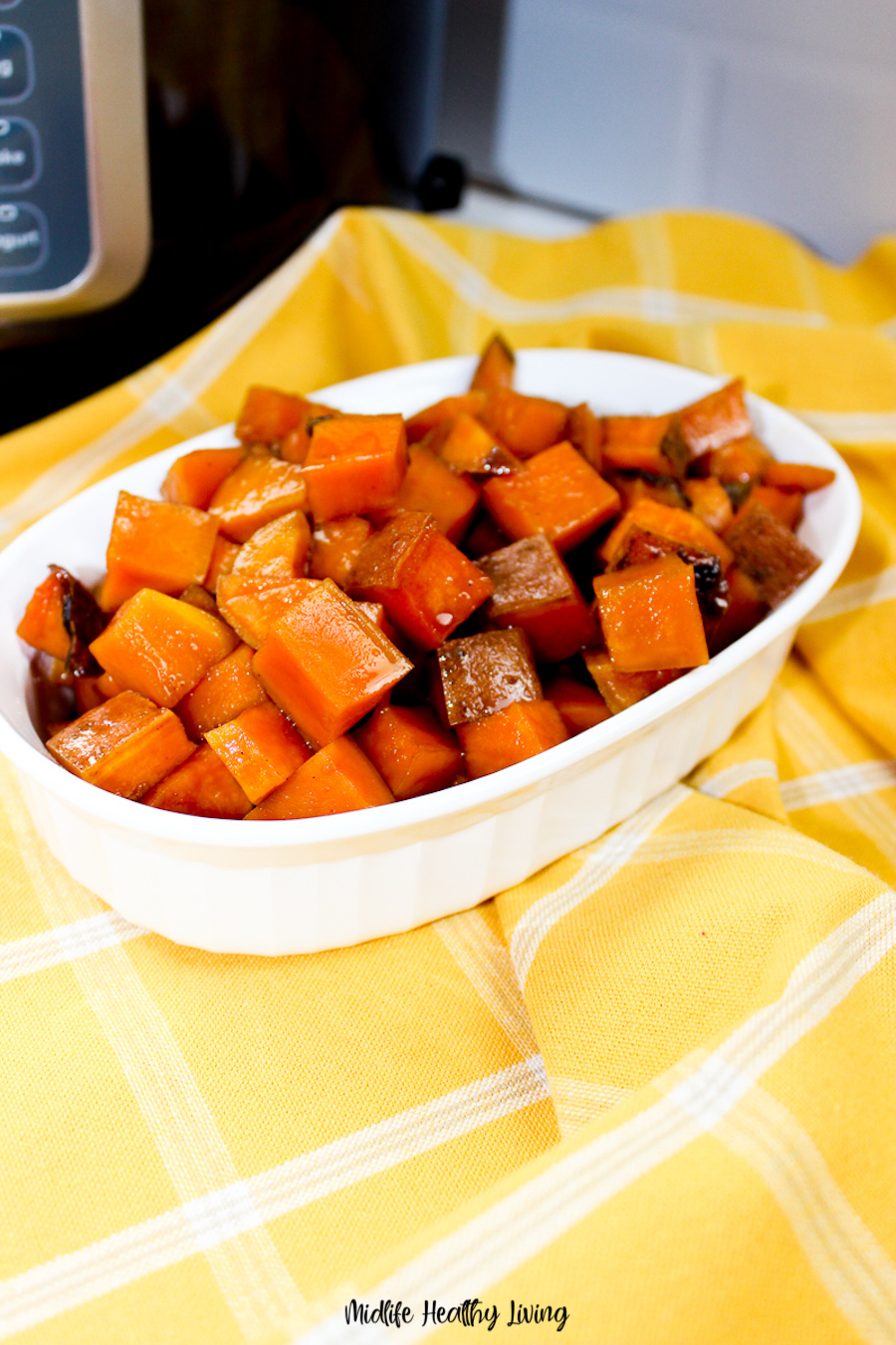 A view of the finished recipe ready to be enjoyed. 